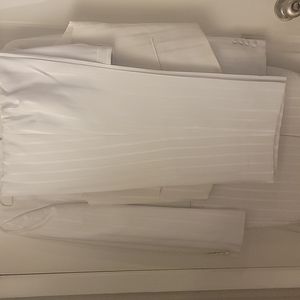 ,FATHER'S DAY/PROM 3,Piece White Man Suit, Jacket, vest, pants.